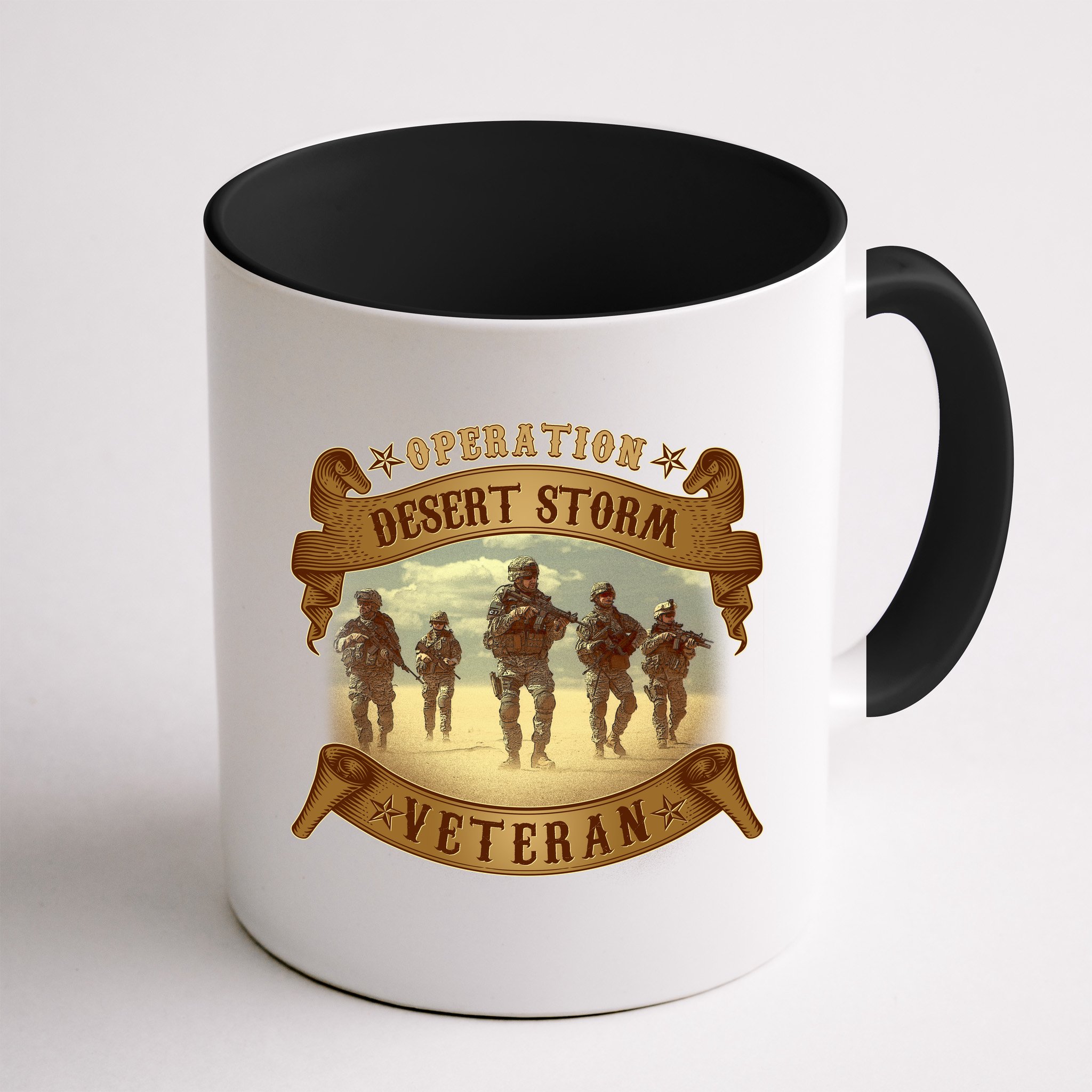 Vintage Operation Desert Storm Veteran Mug