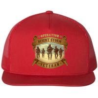 Vintage Operation Desert Storm Veteran Flatbill Hat