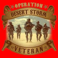 Vintage Operation Desert Storm Veteran Flatbill Hat