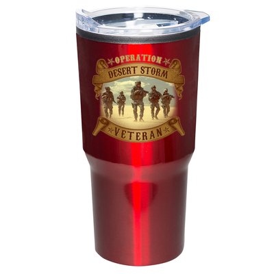 Vintage Operation Desert Storm Veteran Tumbler