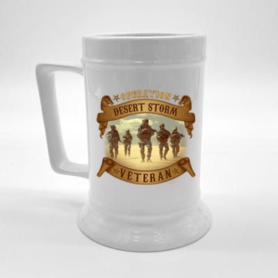 Vintage Operation Desert Storm Veteran Beer Stein