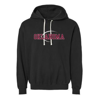 Vintage Oklahoma Football Icon Garment-Dyed Fleece Hoodie