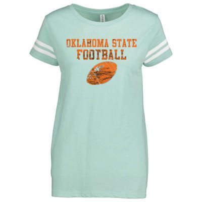 Vintage Oklahoma Football Enza Ladies Jersey Football T-Shirt