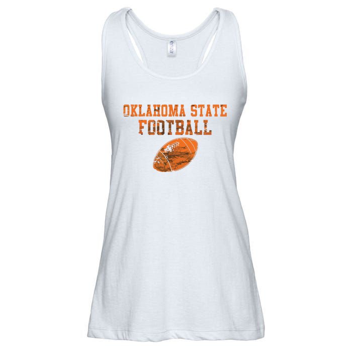 Vintage Oklahoma Football Ladies Essential Flowy Tank