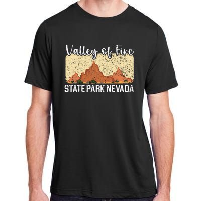 Valley Of Fire State Park Nevada Usa America Nevadans Adult ChromaSoft Performance T-Shirt