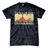 Valley Of Fire State Park Nevada Usa America Nevadans Tie-Dye T-Shirt