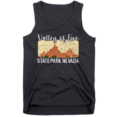 Valley Of Fire State Park Nevada Usa America Nevadans Tank Top