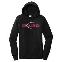 Vintage Oklahoma Football Icon Women's Pullover Hoodie