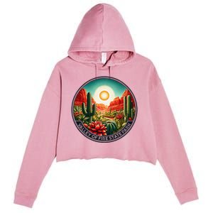 Valley Of Fire State Park Nevada Desert Cactus Plants Crop Fleece Hoodie