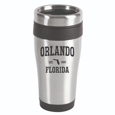 Vintage Orlando Florida Established 1885 16oz Travel Tumbler