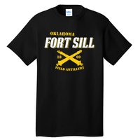 Vintage Oklahoma Fort Sill 1869 Field Artillery Tall T-Shirt