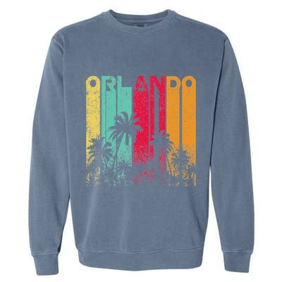 Vintage Orlando Florida Vacation Souvenir Garment-Dyed Sweatshirt