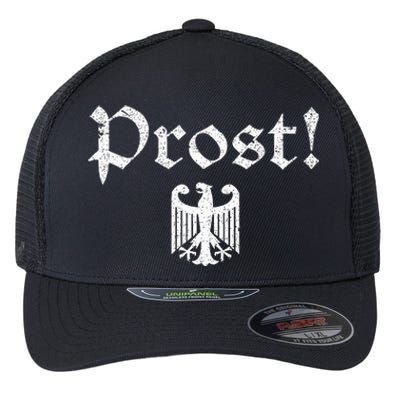 Vintage Oktoberfest German Coat Of Arms Prost Flexfit Unipanel Trucker Cap