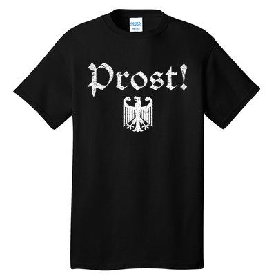 Vintage Oktoberfest German Coat Of Arms Prost Tall T-Shirt