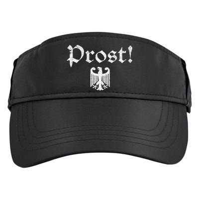 Vintage Oktoberfest German Coat Of Arms Prost Adult Drive Performance Visor