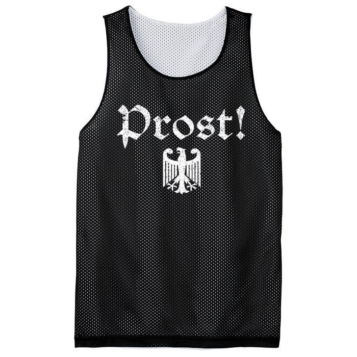 Vintage Oktoberfest German Coat Of Arms Prost Mesh Reversible Basketball Jersey Tank