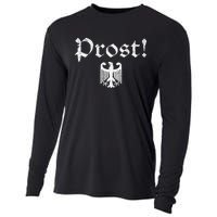 Vintage Oktoberfest German Coat Of Arms Prost Cooling Performance Long Sleeve Crew