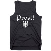 Vintage Oktoberfest German Coat Of Arms Prost Tank Top