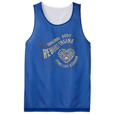 Vintage Open Heart Surgery Recovery Warrior Mesh Reversible Basketball Jersey Tank