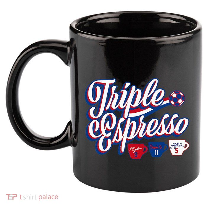 Triple Espresso  11oz C Handle Ceramic Mug