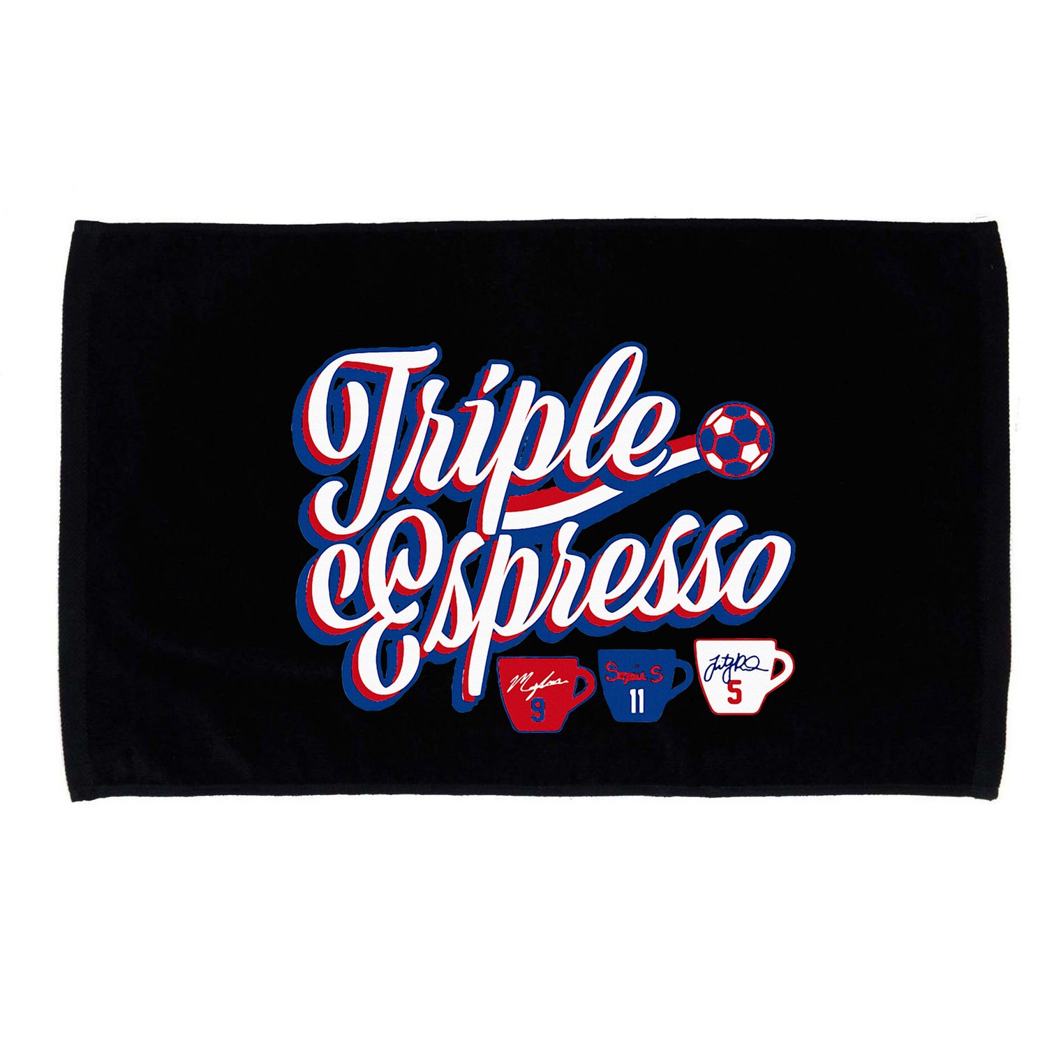 Triple Espresso  Microfiber Hand Towel