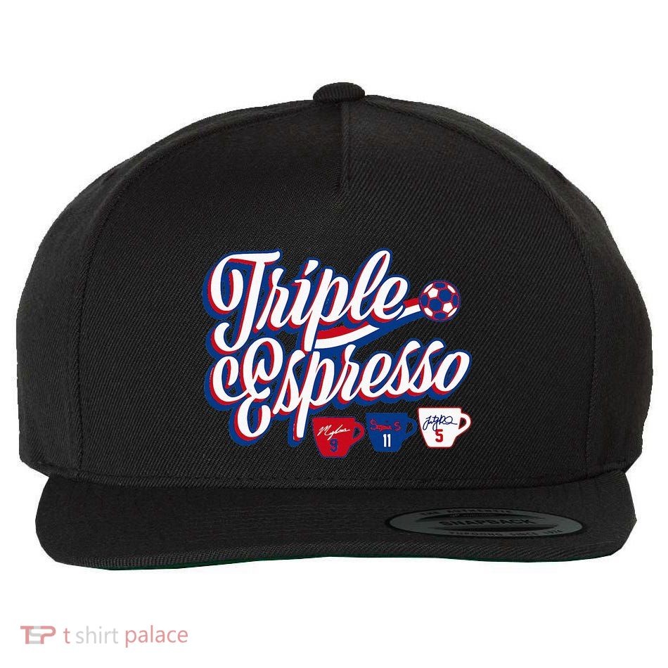 Triple Espresso  Wool Snapback Cap