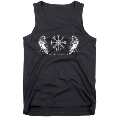 Vegvisir Odins Hugin And Munin Tank Top