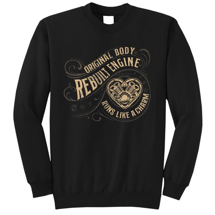 Vintage Open Heart Surgery Recovery Warrior Sweatshirt