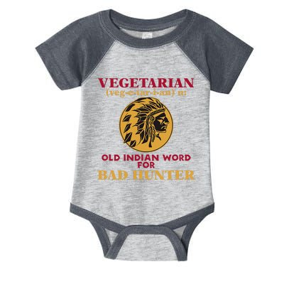 Vegetarian Old Indian Word For Bad Hunter Infant Baby Jersey Bodysuit