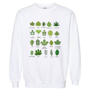 Variety of Leaf Patterns for Nature Enthusiasts Garment-Dyed Sweatshirt