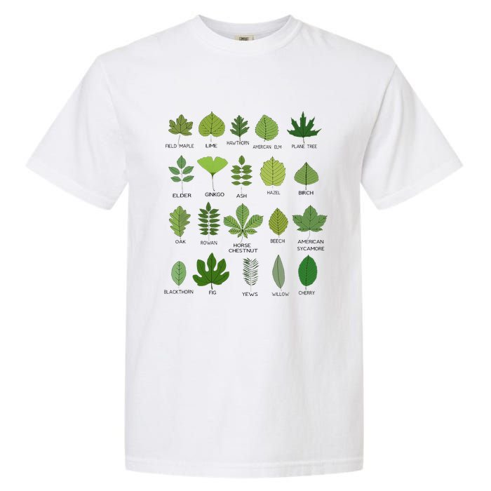 Variety of Leaf Patterns for Nature Enthusiasts Garment-Dyed Heavyweight T-Shirt