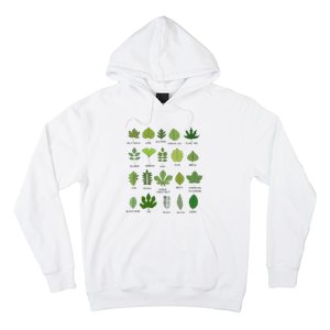 Variety of Leaf Patterns for Nature Enthusiasts Hoodie