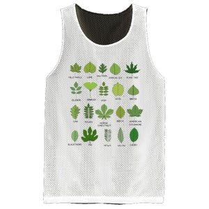 Variety of Leaf Patterns for Nature Enthusiasts Mesh Reversible Basketball Jersey Tank