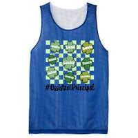 Vintage One Lucky Assistant Principal St Patrick Day School Cute Gift Mesh Reversible Basketball Jersey Tank