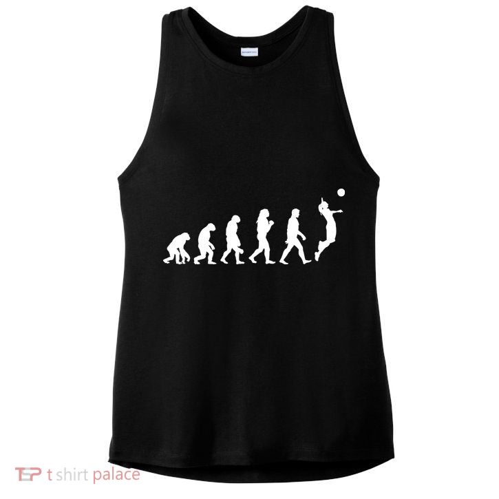 Volleyball Evolution Ladies PosiCharge Tri-Blend Wicking Tank