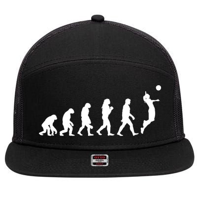 Volleyball Evolution 7 Panel Mesh Trucker Snapback Hat