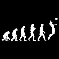 Volleyball Evolution Cooling Performance Crew T-Shirt