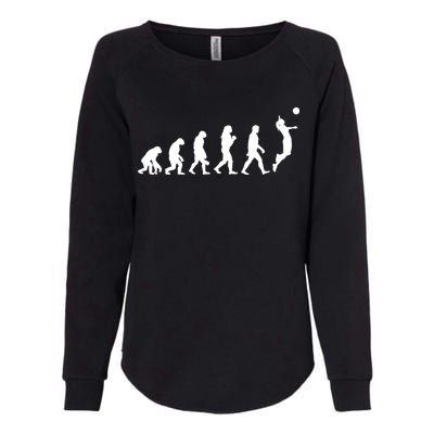 Volleyball Evolution Womens California Wash Sweatshirt