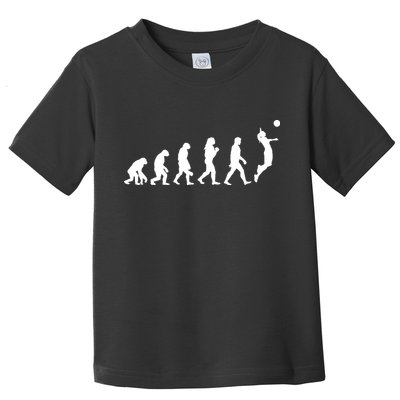Volleyball Evolution Toddler T-Shirt