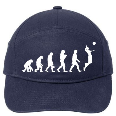 Volleyball Evolution 7-Panel Snapback Hat