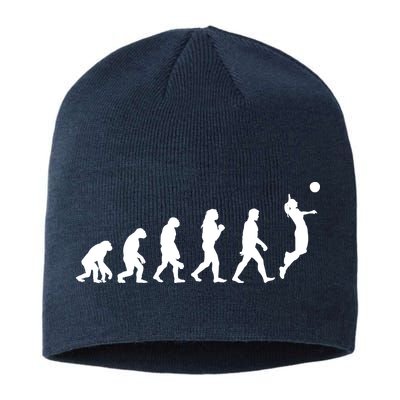 Volleyball Evolution Sustainable Beanie