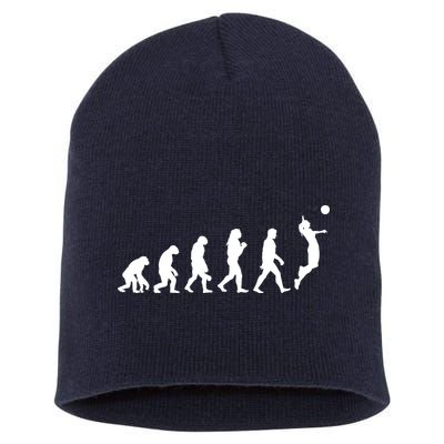 Volleyball Evolution Short Acrylic Beanie