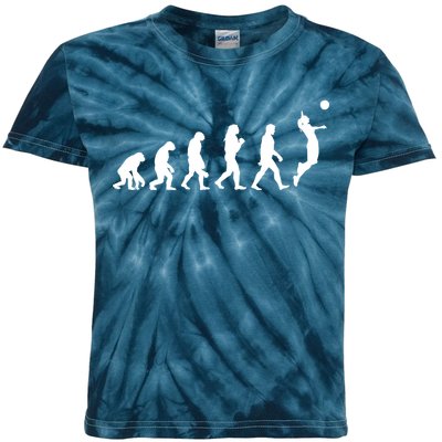 Volleyball Evolution Kids Tie-Dye T-Shirt