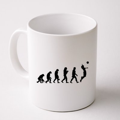 Volleyball Evolution Coffee Mug