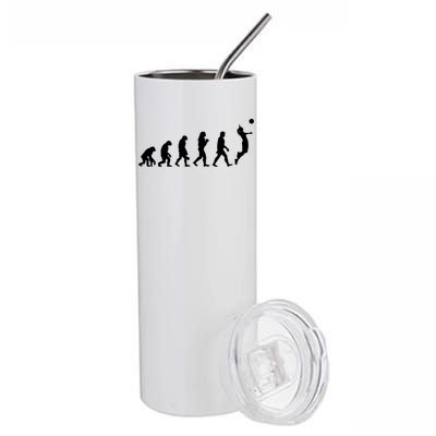 Volleyball Evolution Stainless Steel Tumbler