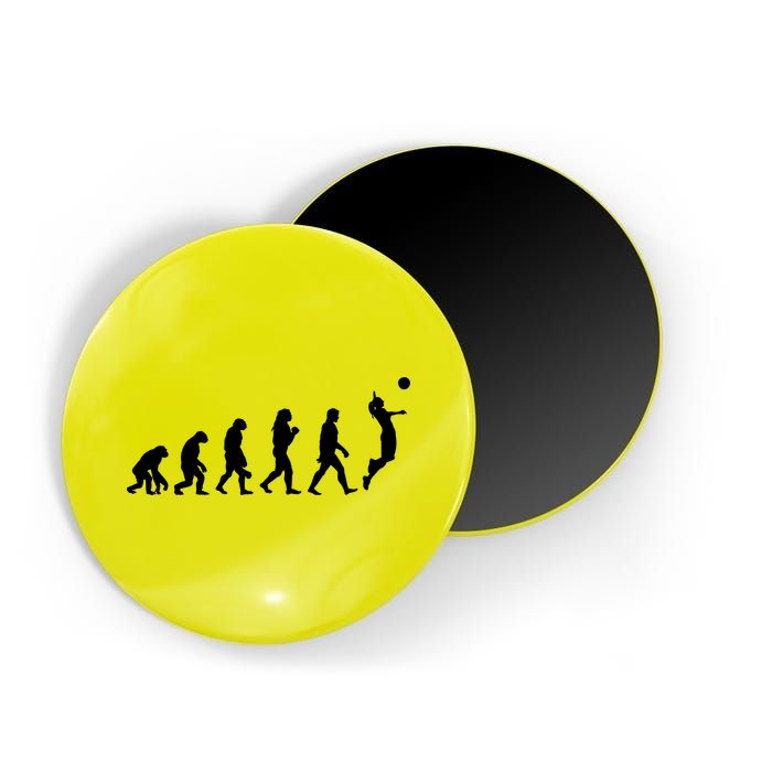 Volleyball Evolution Magnet