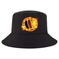 Volleyball Fire Glow Cool Comfort Performance Bucket Hat