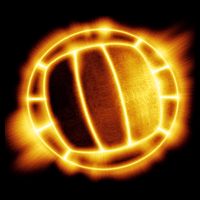 Volleyball Fire Glow Mug