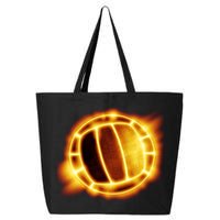 Volleyball Fire Glow 25L Jumbo Tote