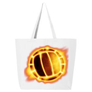 Volleyball Fire Glow 25L Jumbo Tote